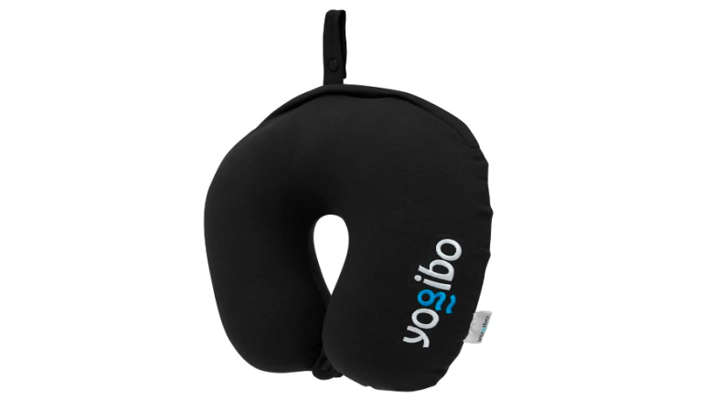 Yogibo Neck Pillow Logo ヨギボー ネックピロー ロゴ ブラック